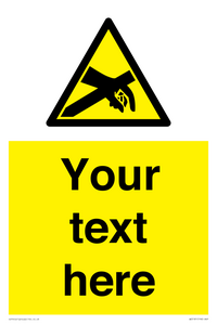 Custom Anti-Static Warning Sign